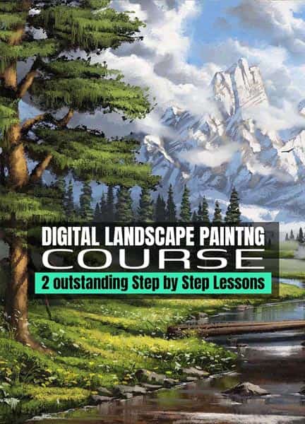 Digital LANDSCAPE PAINTING COURSE - Michael Adamidis Art